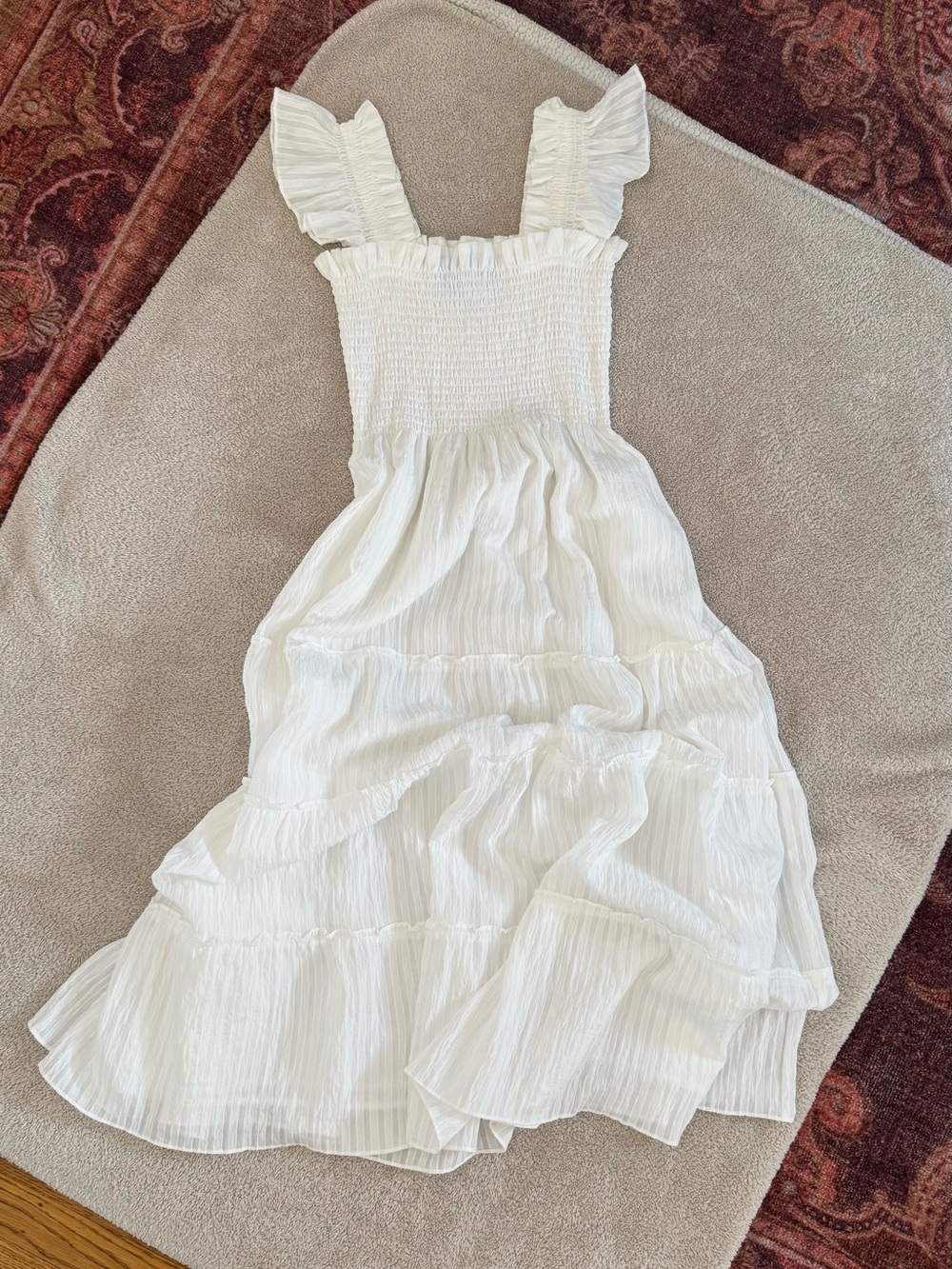 Hill House The Ellie Nap Dress XS White - Picture 4 of 8